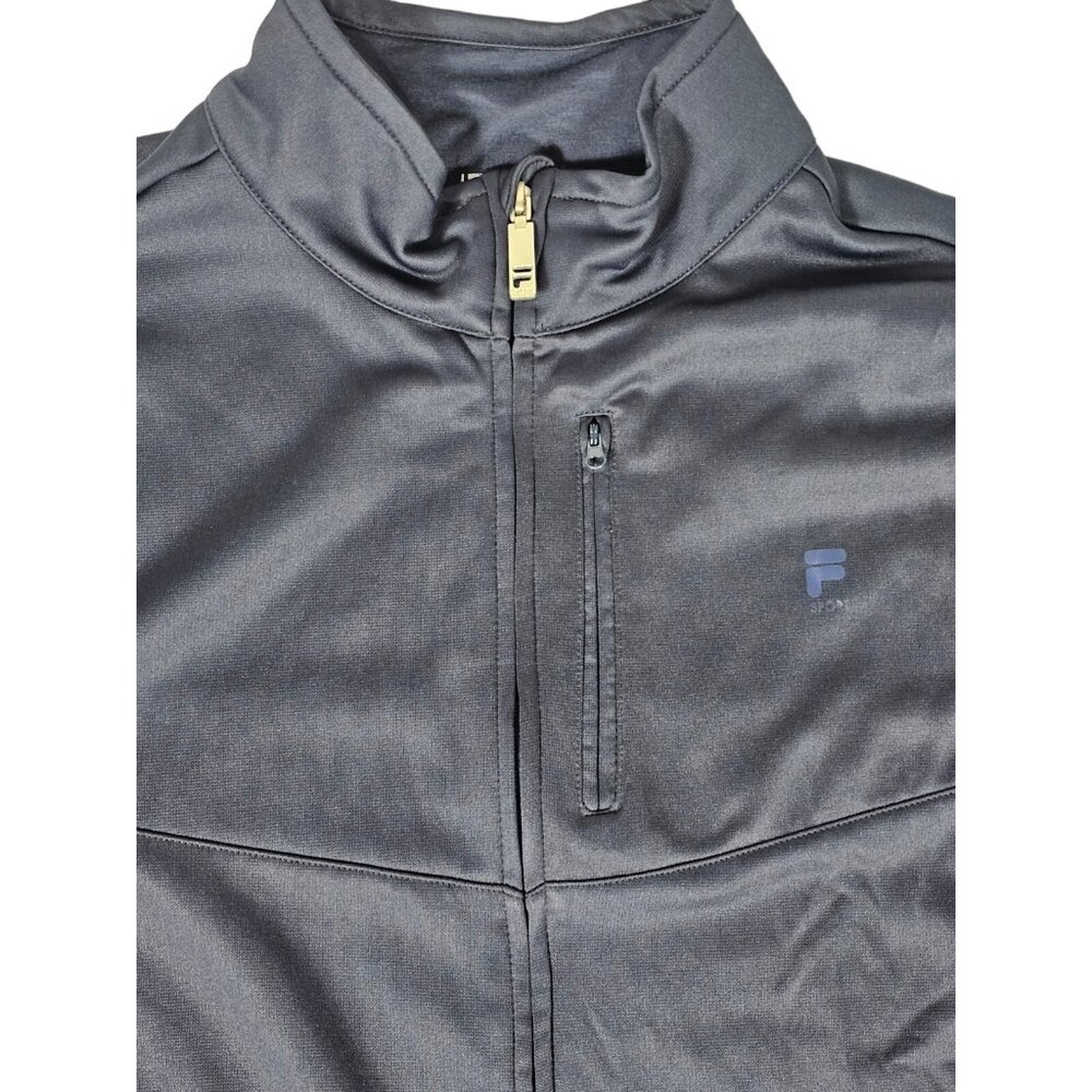 Fila Sport Men's Full Zip Fleece Lined Jacket - Picture 3 of 9